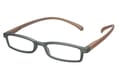 Lesebrille Klammeraffe 02 silver-copper seitlich Lesebrille Klammeraffe 02 silver-copper seitlich