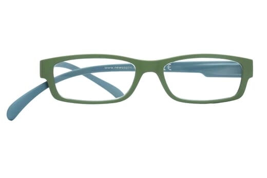 Lesebrille Klammeraffe 04 green-petrol frontal