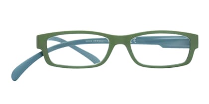 Lesebrille Klammeraffe 04 green-petrol frontal Lesebrille Klammeraffe 04 green-petrol frontal