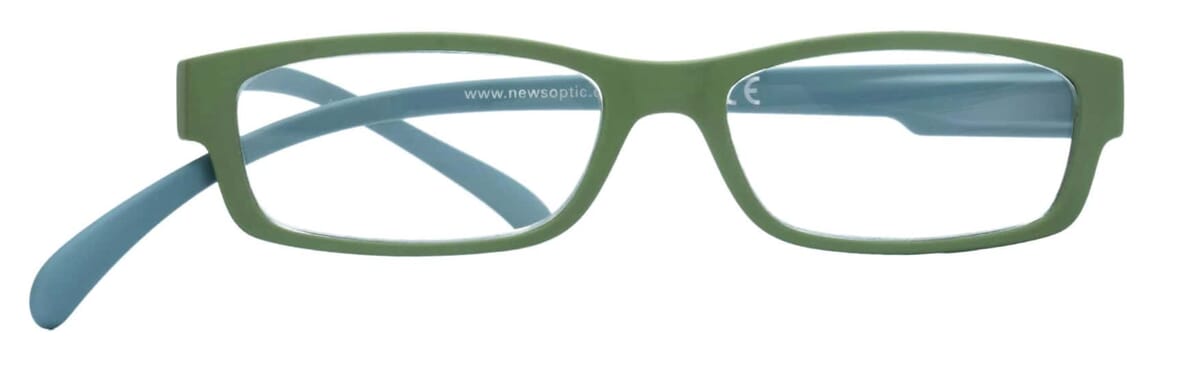 Lesebrille Klammeraffe 04 green-petrol frontal Lesebrille Klammeraffe 04 green-petrol frontal