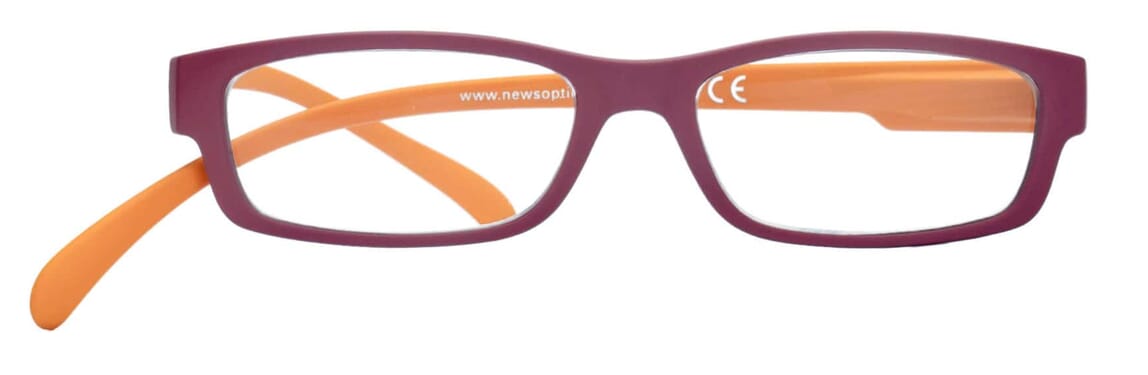 Lesebrille Klammeraffe 04 passion-fruit frontal Lesebrille Klammeraffe 04 passion-fruit frontal