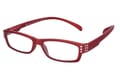 Lesebrille Klammeraffe 05 rot-strass seitlich Lesebrille Klammeraffe 05 rot-strass seitlich