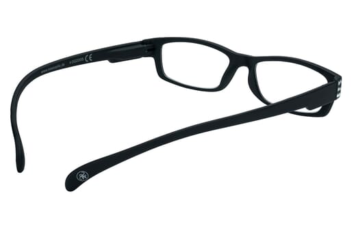 Reading glasses Klammeraffe No. 05 black rhinestone inside