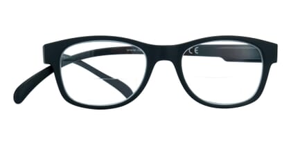 Reading glasses Klammeraffe No. 07 bifocal black frontal Reading glasses Klammeraffe No. 07 bifocal black frontal