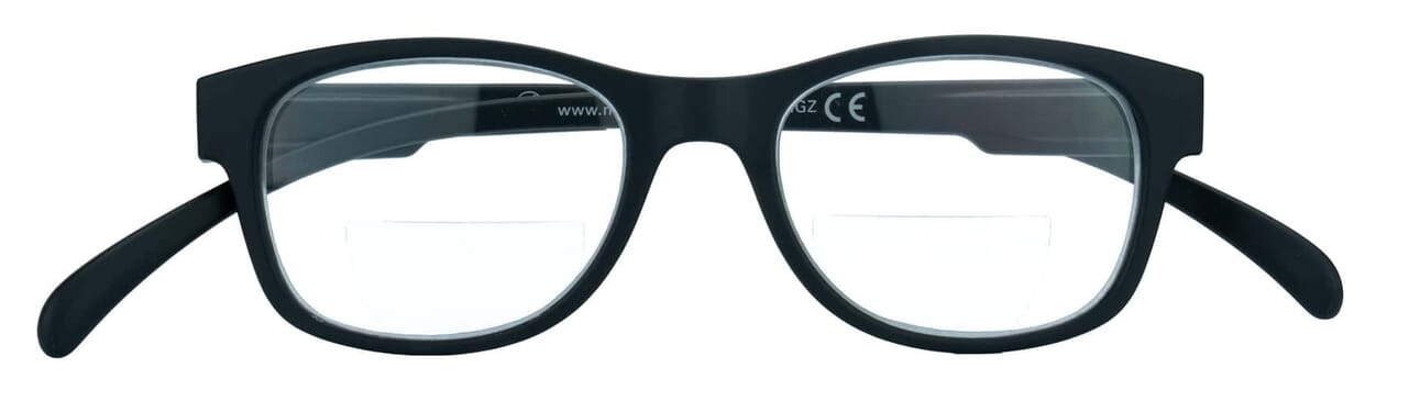Lesebrille Klammeraffe No. 07 bifokal black geschlossen Lesebrille Klammeraffe No. 07 bifokal black geschlossen