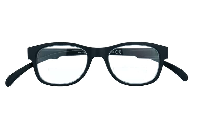 Reading glasses Klammeraffe No. 07 bifocal black closed Reading glasses Klammeraffe No. 07 bifocal black closed