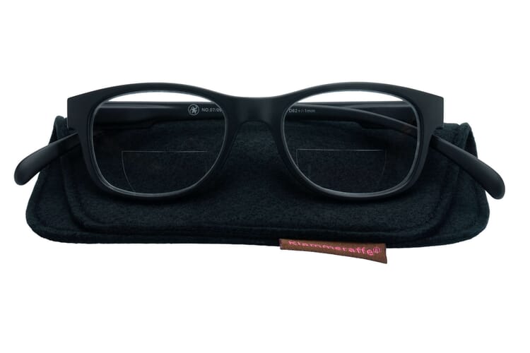 Reading glasses Klammeraffe No. 07 bifocal black with case Reading glasses Klammeraffe No. 07 bifocal black with case
