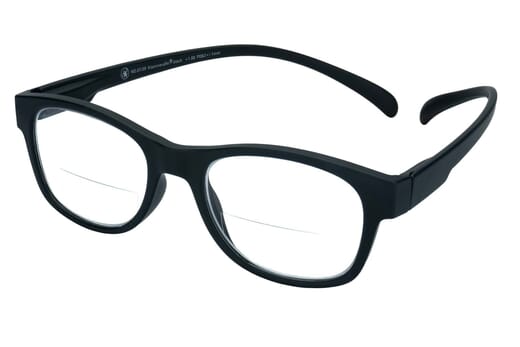 Reading glasses Klammeraffe No. 07 bifocal black sideways