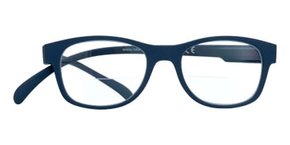 Reading glasses Klammeraffe No. 07 bifocal blue frontal Reading glasses Klammeraffe No. 07 bifocal blue frontal