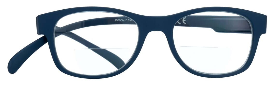 Reading glasses Klammeraffe No. 07 bifocal blue frontal Reading glasses Klammeraffe No. 07 bifocal blue frontal