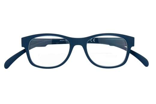 Reading glasses Klammeraffe No. 07 bifocal blue closed