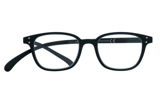 Lesebrille Klammeraffe No. 10 black frontal