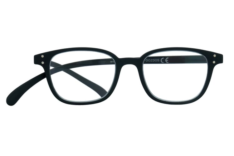 Lesebrille Klammeraffe No. 10 black frontal Lesebrille Klammeraffe No. 10 black frontal