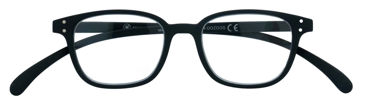 Lesebrille Klammeraffe No. 10 black geschlossen Lesebrille Klammeraffe No. 10 black geschlossen