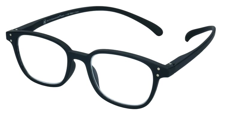 Lesebrille Klammeraffe No. 10 black seitlich Lesebrille Klammeraffe No. 10 black seitlich