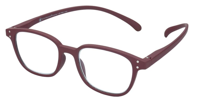 Reading glasses Klammeraffe No. 10 burgundy sideways Reading glasses Klammeraffe No. 10 burgundy sideways
