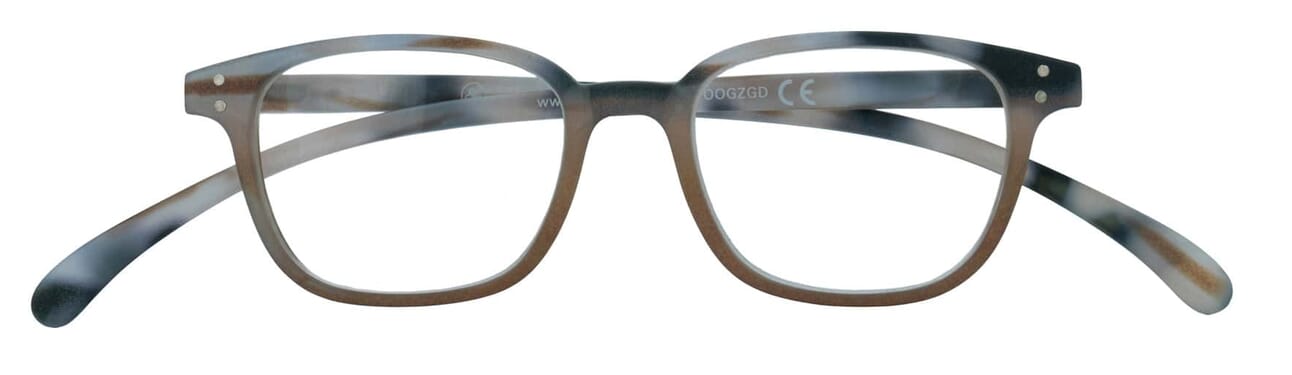 Lesebrille Klammeraffe No. 10 horn geschlossen Lesebrille Klammeraffe No. 10 horn geschlossen
