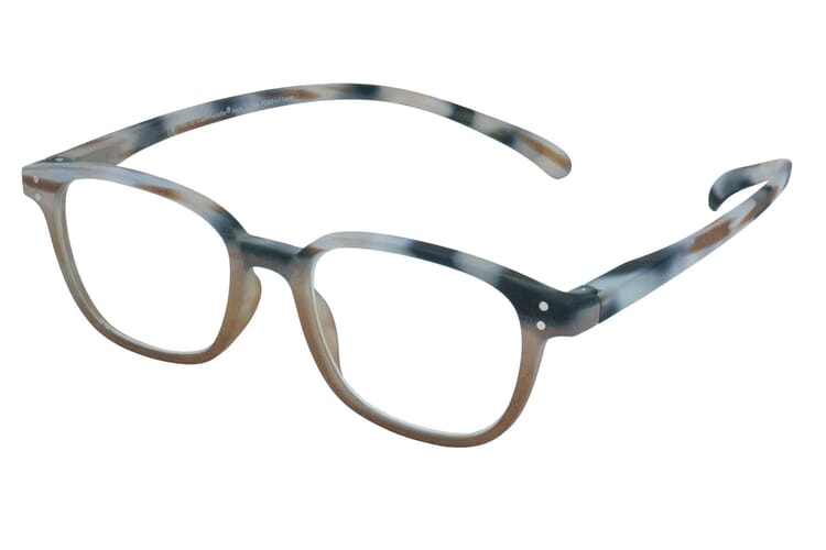 Lesebrille Klammeraffe No. 10 horn seitlich Lesebrille Klammeraffe No. 10 horn seitlich