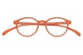 Klammeraffe-reading-glasses-12-salmon-frontal Reading glasses Klammeraffe no. 12 salmon frontal