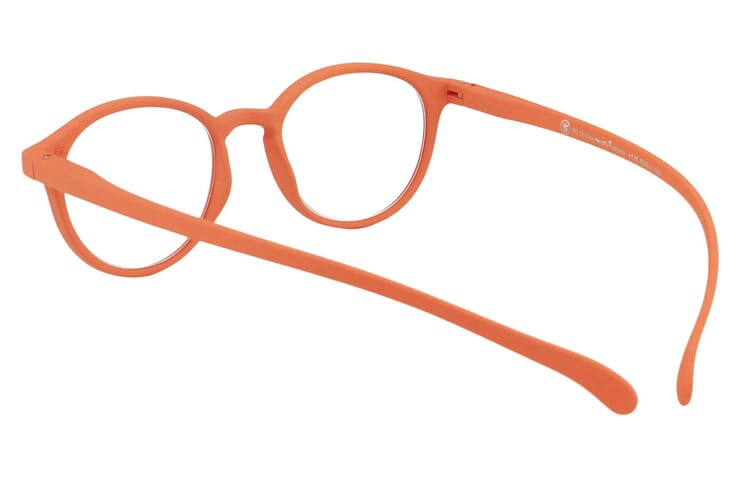 Klammeraffe-reading-glasses-12-salmon-inside Reading glasses Klammeraffe no. 12 salmon inside