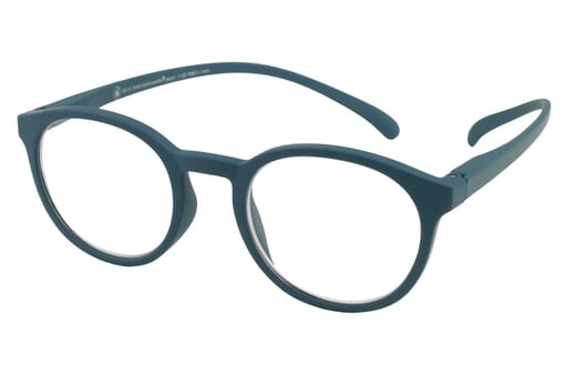 Lesebrille Klammeraffe no. 13 petrol seitlich