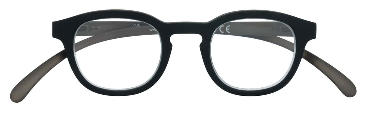 Klammeraffe-reading-glasses-14-black-mud-closed Reading glasses Klammeraffe no. 14 black-mud closed