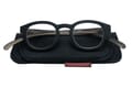 Klammeraffe-reading-glasses-14-black-mud-with-case Reading glasses Klammeraffe no. 14 black-mud with case
