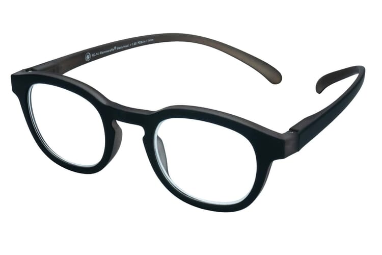 Klammeraffe-reading-glasses-14-black-mud-sided Reading glasses Klammeraffe no. 14 black-mud sideways