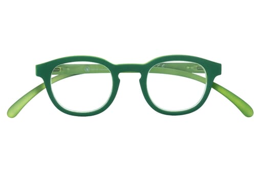 Lesebrille Klammeraffe no. 14 green geschlossen