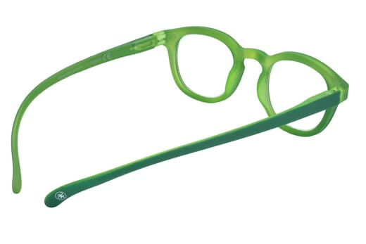 Lesebrille Klammeraffe no. 14 green innen
