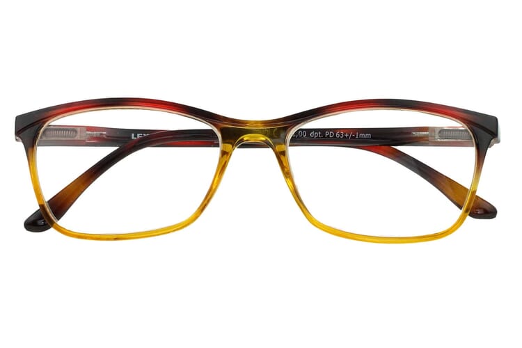 leXXOO-reading-glasses-4092-brown-amber-front-closed Reading glasses LEXXOO 4092 brown-amber closed