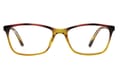 leXXOO-reading-glasses-4092-brown-amber-frontal-open Reading glasses LEXXOO 4092 brown-amber frontal