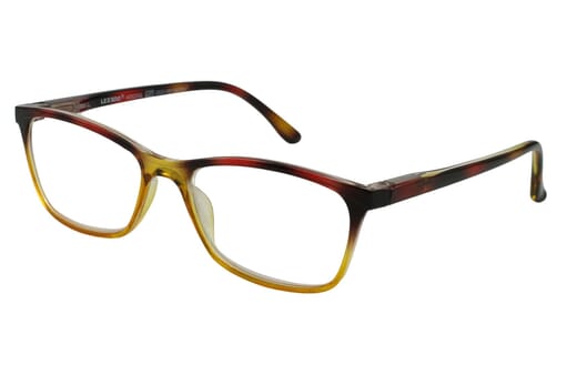 Reading glasses LEXXOO 4092 brown-amber lateral