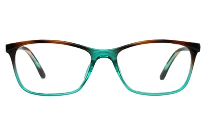 lexxoo-lesebrille-4092-braun-petrol-frontal-offen Lesebrille LEXXOO 4092 braun-petrol frontal