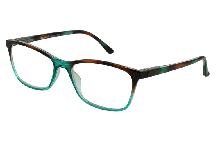 LEXXOO-reading-glasses-4092-brown-petrol-sided Reading glasses LEXXOO 4092 brown-petrol sideways