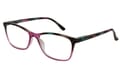 lexxoo-lesebrille-4092-braun-pink-seitlich Lesebrille LEXXOO 4092 braun-pink seitlich