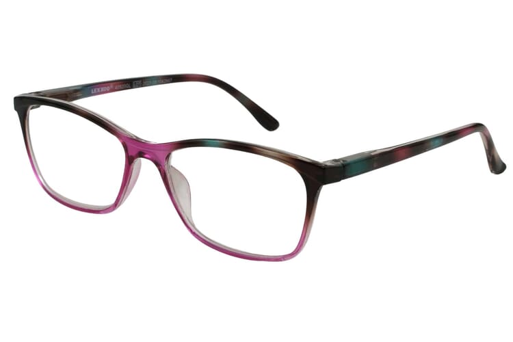 lexxoo-lesebrille-4092-braun-pink-seitlich Lesebrille LEXXOO 4092 braun-pink seitlich