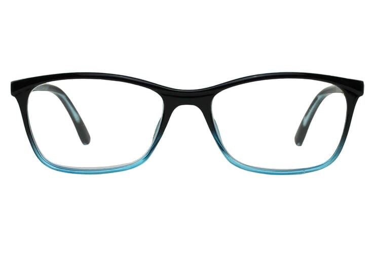 lexxoo-lesebrille-4092-schwarz-blau-frontal-offen Lesebrille LEXXOO 4092 schwarz-blau frontal
