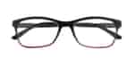 Lesebrille LEXXOO 4092 schwarz-lila geschlossen