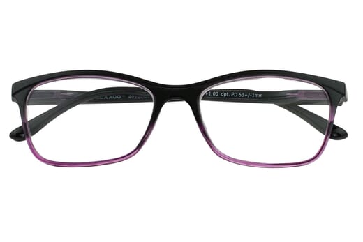 Lesebrille LEXXOO 4092 schwarz-lila geschlossen