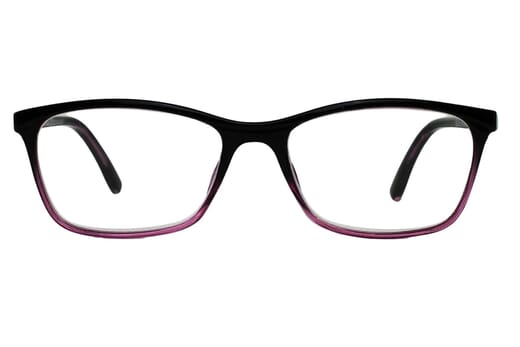 Lesebrille LEXXOO 4092 schwarz-lila frontal