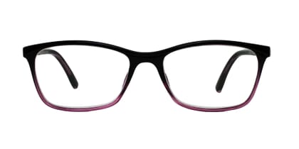 lexxoo-lesebrille-4092-schwarz-lila-frontal-offen Lesebrille LEXXOO 4092 schwarz-lila frontal