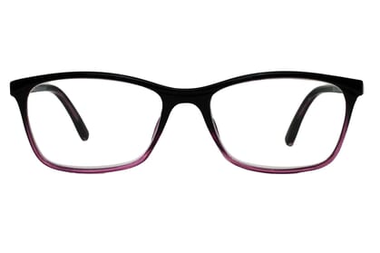 lexxoo-lesebrille-4092-schwarz-lila-frontal-offen Lesebrille LEXXOO 4092 schwarz-lila frontal