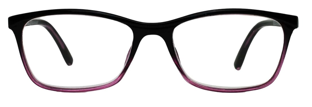 lexxoo-lesebrille-4092-schwarz-lila-frontal-offen Lesebrille LEXXOO 4092 schwarz-lila frontal