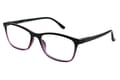 lexxoo-lesebrille-4092-schwarz-lila-seitlich Lesebrille LEXXOO 4092 schwarz-lila seitlich