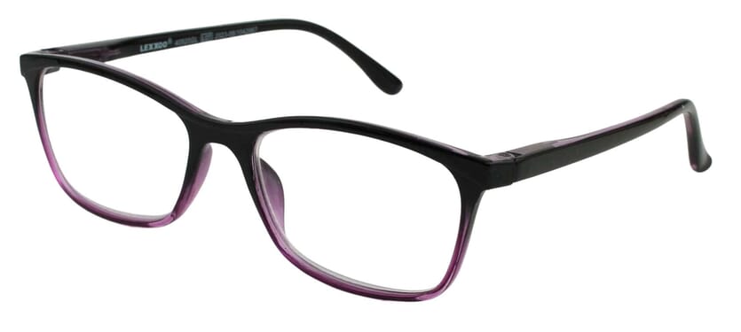 lexxoo-lesebrille-4092-schwarz-lila-seitlich Lesebrille LEXXOO 4092 schwarz-lila seitlich