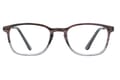 Lesebrille Lexxoo 4240b m3-braun frontal Lesebrille Lexxoo 4240b m3-braun frontal