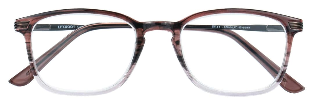 Reading glasses LEXXOO 4240b m3-brown closed Reading glasses LEXXOO 4240b m3-brown closed