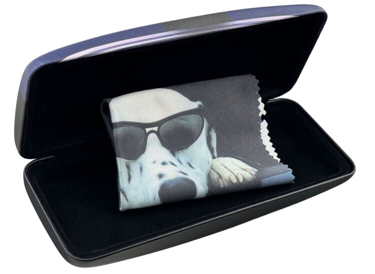 Victoria-Collection-Dogs-Dalmatiner-Etui-offen Lesebrillen Etui Victoria Collection Dalmatiner
