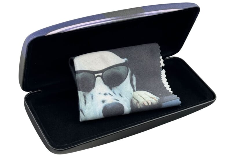 Victoria-Collection-Dogs-Dalmatiner-Etui-offen Lesebrillen Etui Victoria Collection Dalmatiner